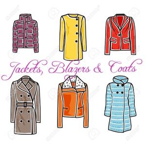 Jackets, Blazers & Coats